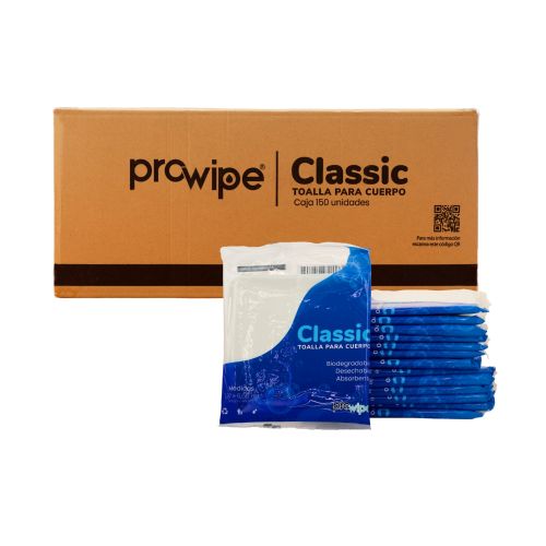 TOALLA PARA CUERPO CLASSIC 1.30X 0.65M DESECHABLE 