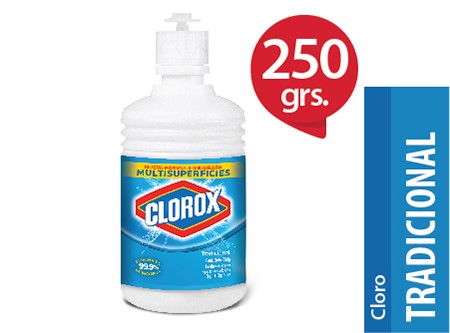  CLORO 250 ML CLOROX CAJA 40 UN. 