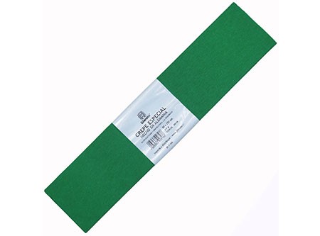  PAPEL CREPE 10 PLIE 50 X 250 CM VERDE WEROLA 