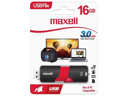  PEN DRIVE 16GB MAXELL USB FLIX 