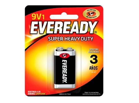  PILA BATERIA CARBON 9V EVEREADY 