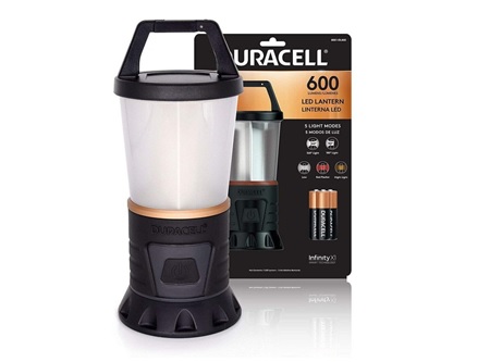  LINTERNA DURACELL FAROL 600 LUMEN 180/360o. +3 AA 