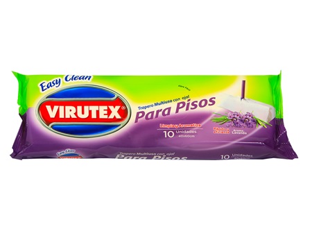  TRAPERO HUMED/DESINF. VIRUTEX 10 UN LAVANDA 