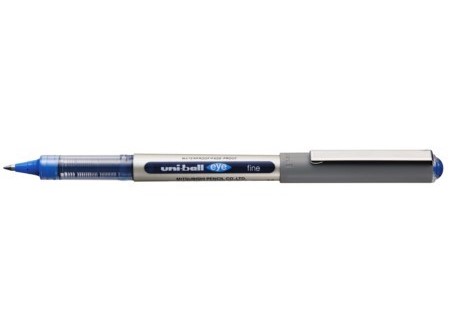  BOLIGRAFO ROLLER AZUL PTA FINA UB-157 EYE UNIBALL 