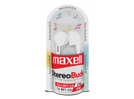  AUDIFONO STEREO MAXELL EB-95 BLANCO 