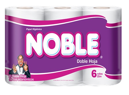  PAPEL HIG. 4 ROLLOS 23 MT.H/D NOBLE 