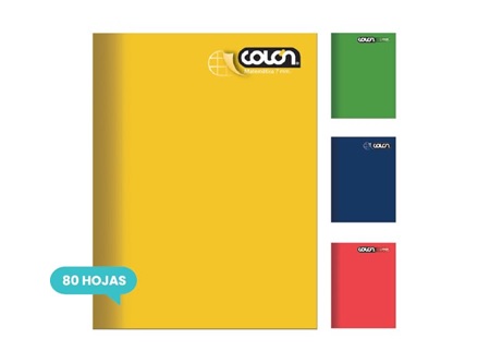  CUADERNO COLLEGE LI 80 HJ LISO COLON 