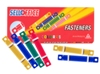  ACCOCLIPS PLASTICO COLORES X 50 UN SELLOFFICE 