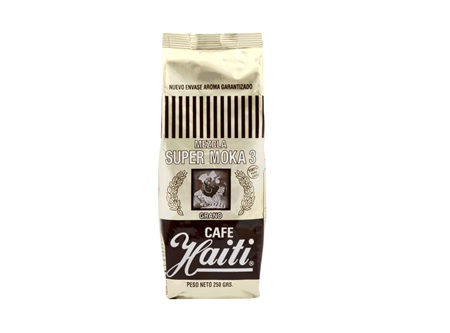  CAFE 250 GR HAITI SUPER MOKA 3 GRANO. 