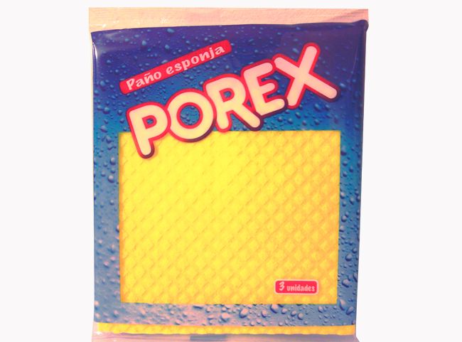  PANO ABSORB/ESPONJA X  3 POREX 18 X 20 