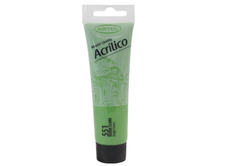  PINTURA ACRILICA  35 CC VERDE/CLARO ARTEL 