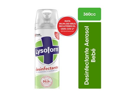  DESINFEC. A/SOL 360 CC A/BACT LYSOFORM BEBE 