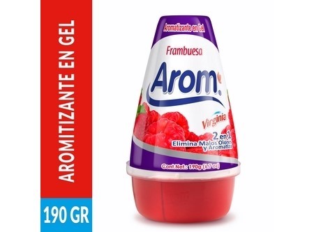  AMBIENTAL AROM CONO/GEL 190 GR FRAMBUESA 