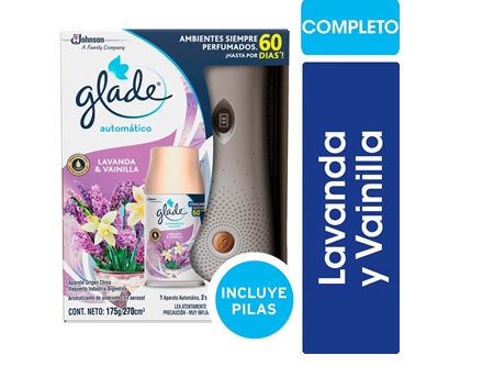  AMBIENTAL GLADE MATIC+RPTO LAVAN/VAIN. 270ML 