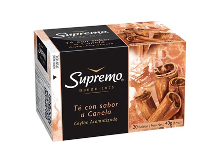  TE SUPREMO GOURMET X 20 BOLSITAS CANELA 