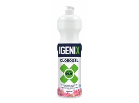  CLORO GEL 900 ML. IGENIX FLORAL 