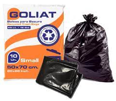  BOLSA BASURA 50 X 70 PQT X 10UN GOLIAT 28 MC 