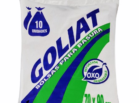  BOLSA BASURA 70 X 90 PQT X 10UN GOLIAT 28 MC 