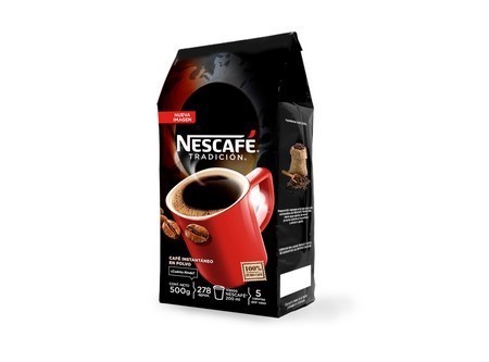  CAFE 500 GR NESCAFE TRADICION INST. POLVO BOLSA 