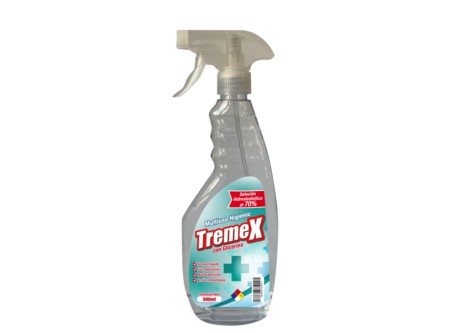  ALCOHOL HIGIENIZ. 500 CC TREMEX GATILLO C/GLI 