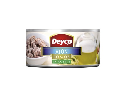  ATUN LOMITOS ACEITE 160 GR DEYCO 