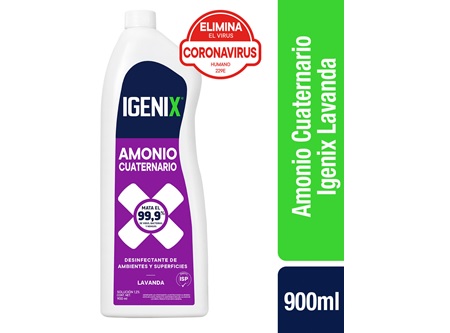  AMONIO CUATERNARIO 900 ML IGENIX 