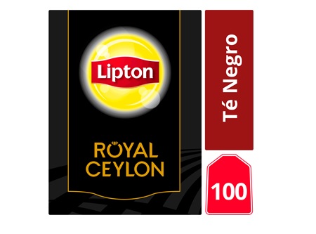  TE LIPTON ROYAL X 100 BL ETIQUETA NEGRA 