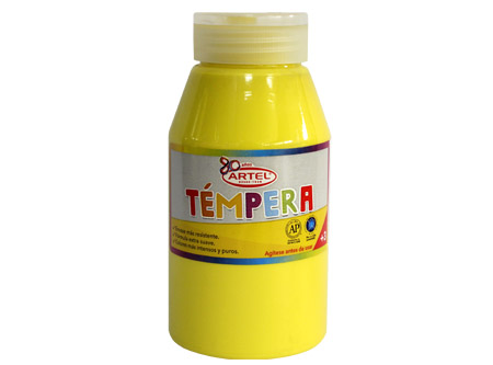  TEMPERA 250 CC.AMARILLO No.72 ARTEL 