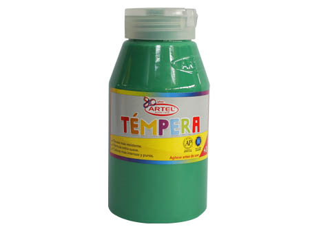  TEMPERA 250 CC.VERDE.CLARO N.51 ARTEL 