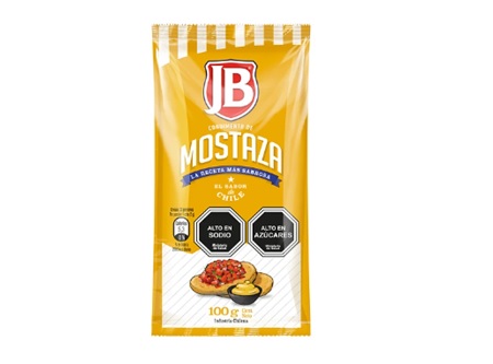  MOSTAZA 100 GR SACHET X 18 UN JB 