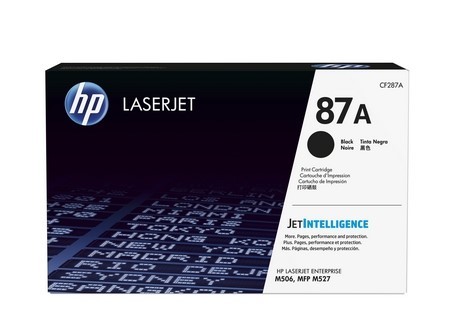  TONER HP CF287A (87A) NEGRO 9.000 PAG. M506/M527 