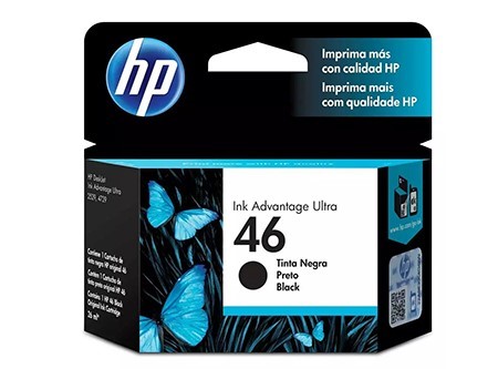  CARTRIDGE HP (46) NEGRO 1500 PAG. 2529/4729 