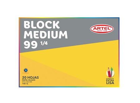  BLOCK DIBUJO  99 1/4 20 HJ ARTEL 