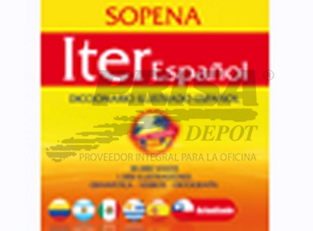  DICCIONARIO ESPANOL ITER SOPENA 