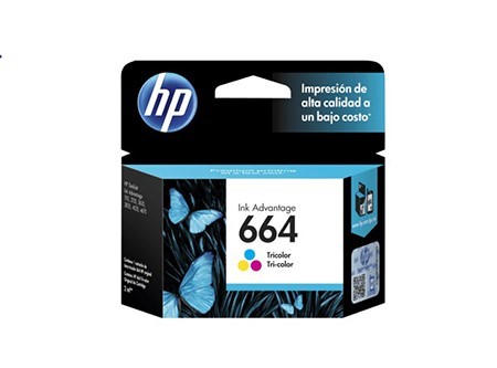  CARTRIDGE HP (664) TRI COLOR 100 PAG. 2135 