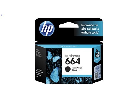  CARTRIDGE HP (664) NEGRO 120 PAG. 2135 