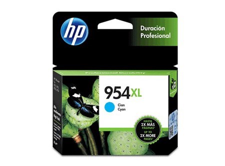  CARTRIDGE HP (954XL) CYAN 1.600P. 8210/8718720/30 